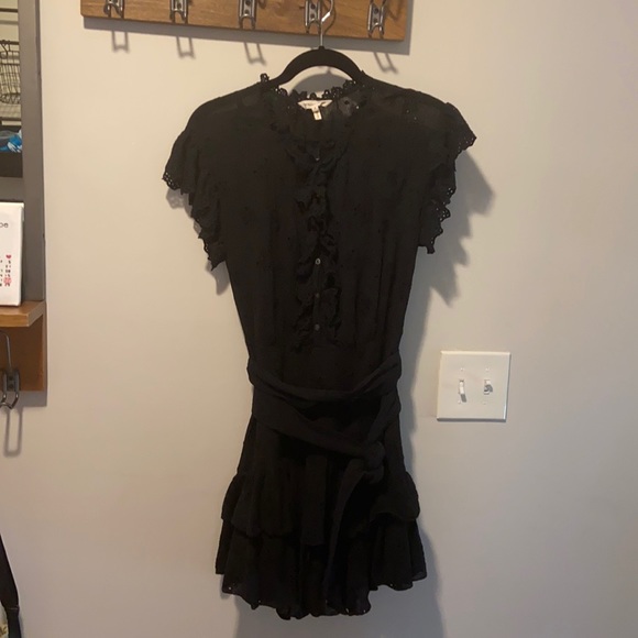 Rebecca Taylor Dree Eyelet Ruffle Dress; 8 - Picture 10 of 13